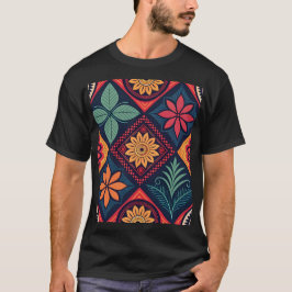 Flowers Magic Pattern T-shirt