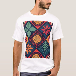 Flowers Magic Pattern T-shirt