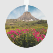 Flowers Montana's Glacier National Park Ornament (achterkant)