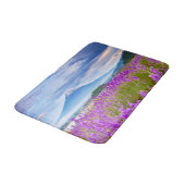 Flowers Mount Fugi Japan Badmat (Gekanteld)