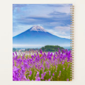 Flowers Mount Fugi Japan Planner (Achterkant)