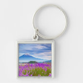 Flowers Mount Fugi Japan Sleutelhanger (Voorkant)