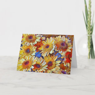 Flowers of Faith Mums Bijbelvers Kaart