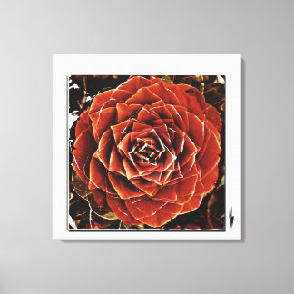 Flowers of Life Canvas Afdruk