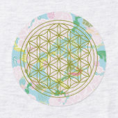 Flowers of life labels (Design 1)