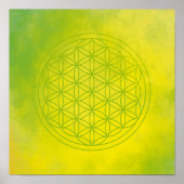 Flowers of life poster (Voorkant)