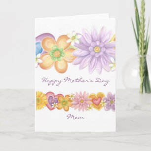 Flowers of Passion, Happy Mother's Day Mom Kaart