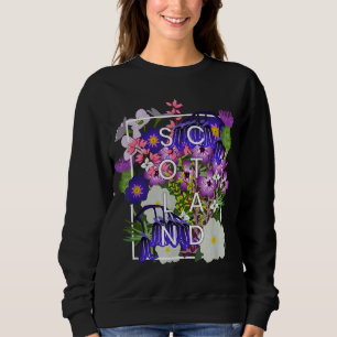 Flowers of Scotland Word Art - Scottish Pride Trui