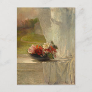 Flowers On A Window Ledge beroemd gemaakt door Joh Briefkaart
