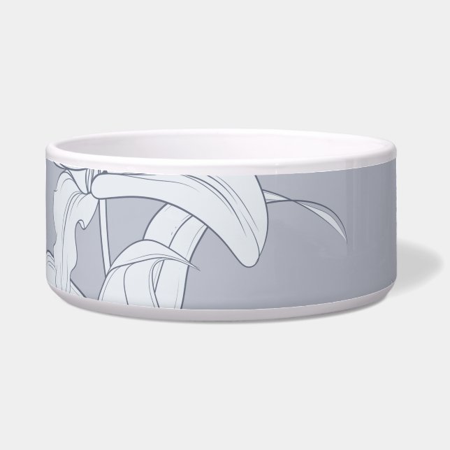 Flowers Patroon 12 Voerbakje (Voorkant)