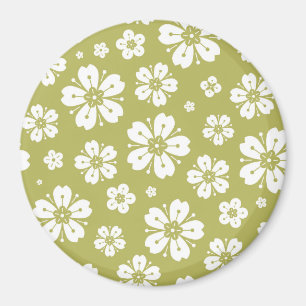 Flowers Patroon 1 Magneet