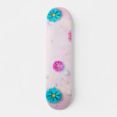 Flowers Patroon 7 Skateboard (Voorkant)