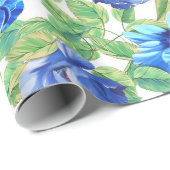 Flowers Patroon Cadeaupapier (Rol Hoek)