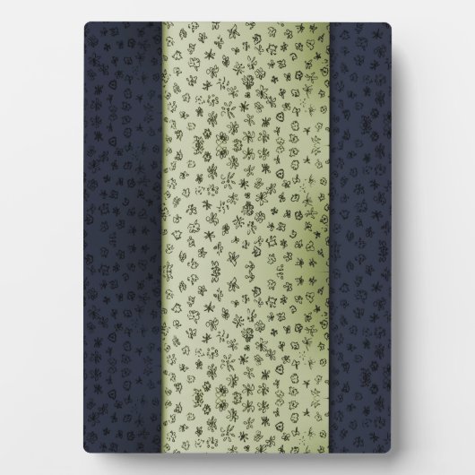 Flowers Patroon Fotoplaat (voorkant)