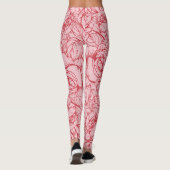 Flowers Pattern 14 Leggings (Achterkant)