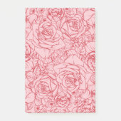 Flowers Pattern 14 Post-it® Notes (Voorkant)