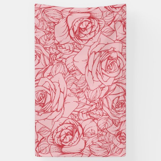 Flowers Pattern 14 Spandoek (Verticaal)