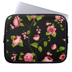 Flowers Pattern 18 Laptop Sleeve