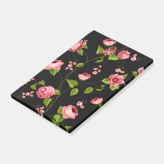 Flowers Pattern 18 Post-it® Notes (Schuin)