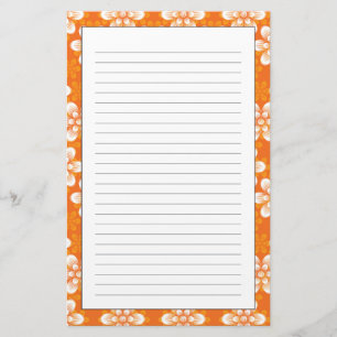 Flowers Pattern Briefpapier