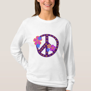 Flowers Peace Symbol T-shirts en cadeaus