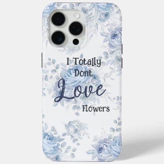 Flowers Phone Case (Achterkant)