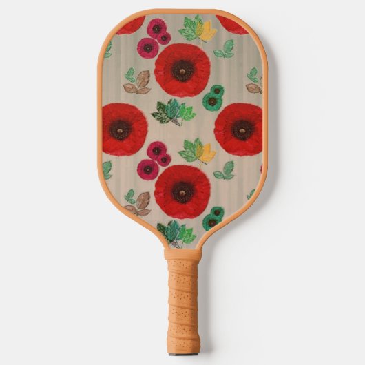 Flowers Pickleball Paddle (Voorkant)