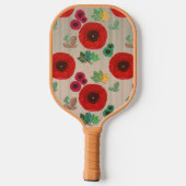 Flowers Pickleball Paddle (Achterkant)
