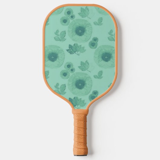 Flowers Pickleball Paddle (Voorkant)