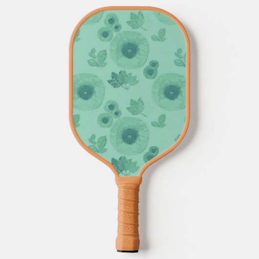 Flowers Pickleball Paddle (Achterkant)