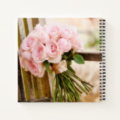 Flowers | Pink Rose Bouquet Notitieboek (Achterkant)