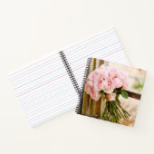 Flowers | Pink Rose Bouquet Notitieboek (Binnen)