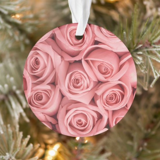 Flowers | Pink Roses Ornament (Boom)