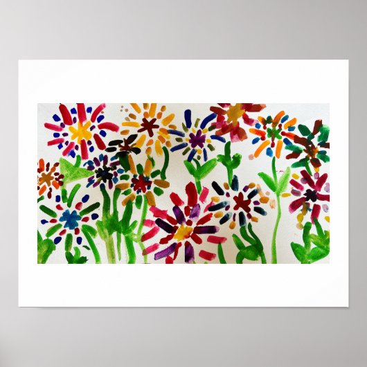 Flowers Poster (Voorkant)