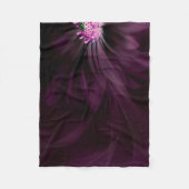 Flowers | Purple Daisy Fleece Deken (Voorkant)