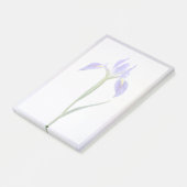Flowers | Purple Iris Flower Post-it® Notes (Schuin)