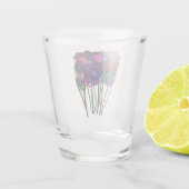 Flowers Shot Glas (Achterkant)