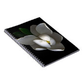 Flowers Single White Magnolia Blossom Notitieboek (Rechterzijde)