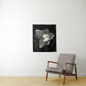 Flowers | Single White Magnolia Blossom Wandkleed (In situ)