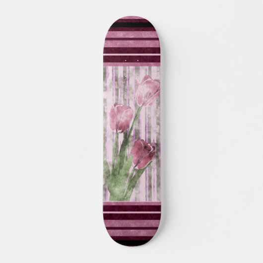 Flowers Skateboard (Voorkant)
