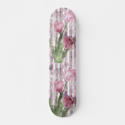 Flowers Skateboard (Voorkant)