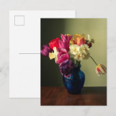 Flowers | Spring Flower Bouquet Briefkaart (Voorkant / Achterkant)