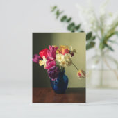 Flowers | Spring Flower Bouquet Briefkaart (Staand voorkant)