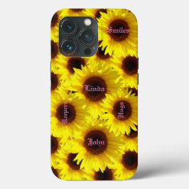 Flowers Sunflower Love iPhone 13 Pro Hoesje