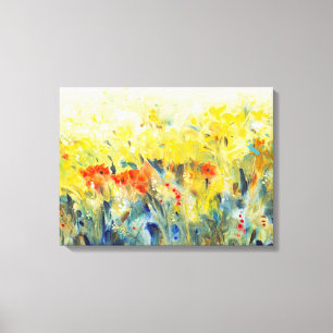 Flowers Sway II Canvas Afdruk