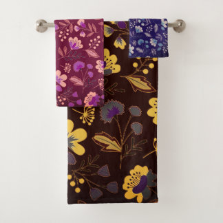 FLowers Towel Bad Handdoek