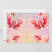 Flowers Virgo (23 augustus - 22 september) Kaart (Achterkant)