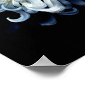 Flowers White Chrysanthemum Poster (Hoek)
