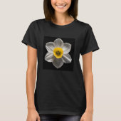 Flowers | White Daffodil Flower T-shirt (Voorkant)