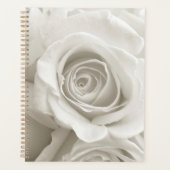 Flowers | White Roses Planner (Voorkant)